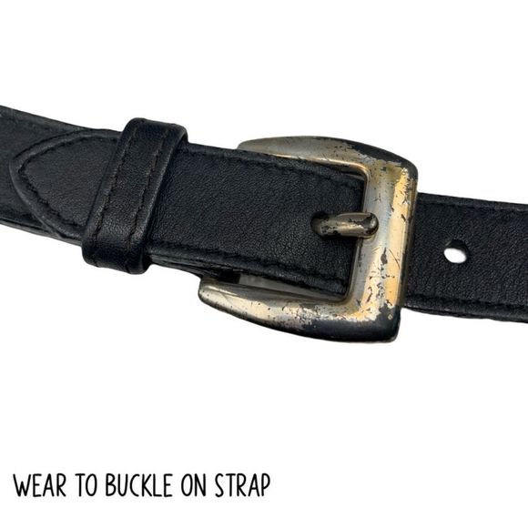 BRIGHTON LEATHER CROSSBODY HANDBAG | EMBOSSED LEATHER | PRE-LOVED - Picture 7 of 10